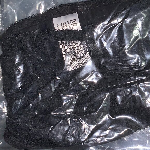 Set of 3! Panties Large Briefs Bramour Nolita L FITS 29-30" Waist Low Cut Black - Picture 14 of 16